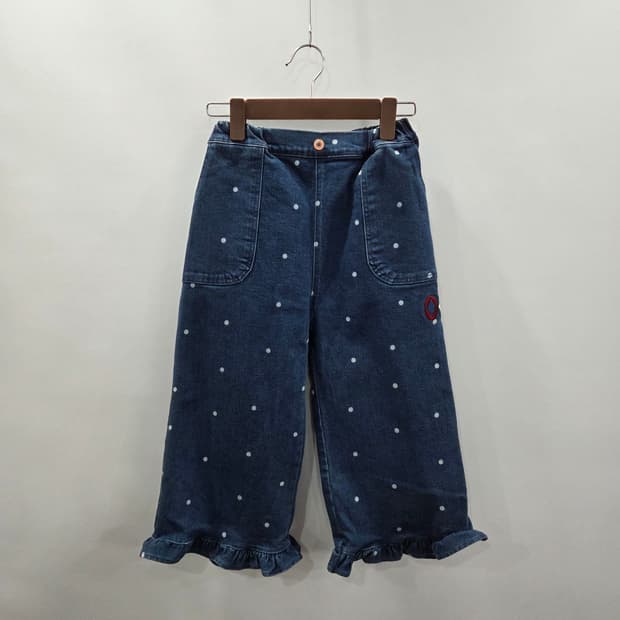 리미떼두두 여아 프릴 데님팬츠 3XL/9/10