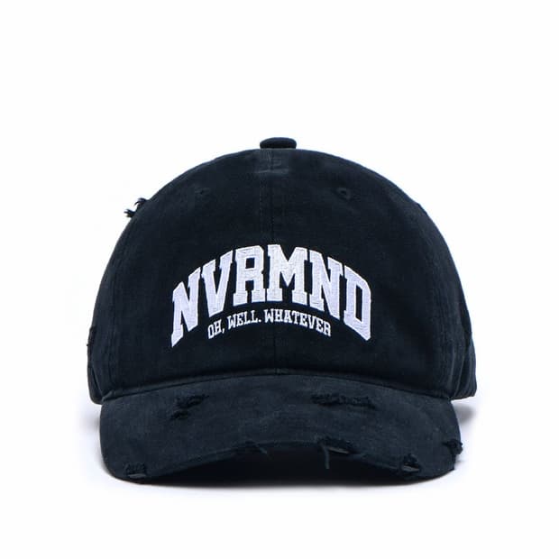 주앙옴므 NVRMND 블랙 볼캡 모자