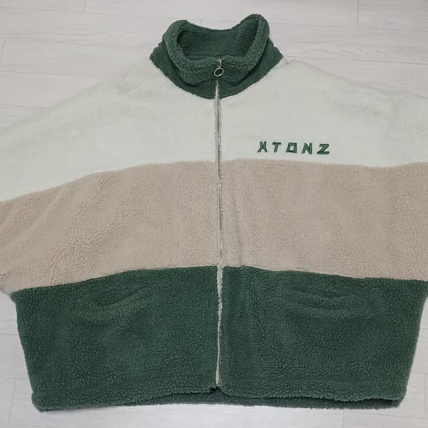 엑스톤즈 플리스 배색 후리스