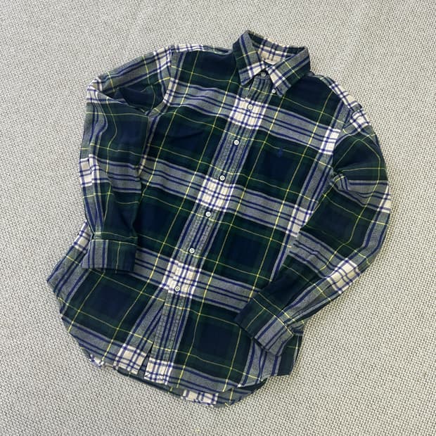 S 폴로랄프로렌 체크 셔츠 0415D