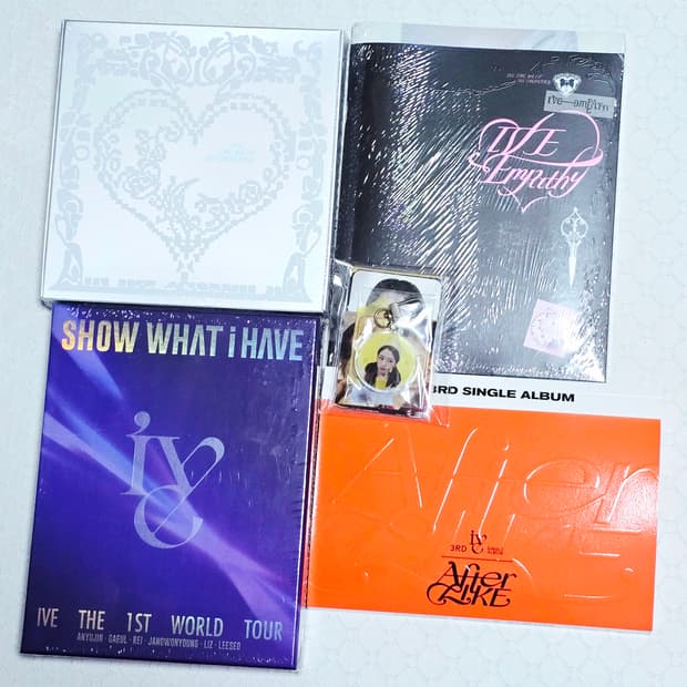 아이브 IVE 앨범 블루레이 굿즈 세트