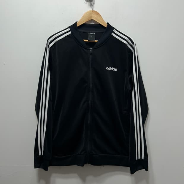 아디다스 블랙 저지 트랙 남성 2XL 빅사이즈
