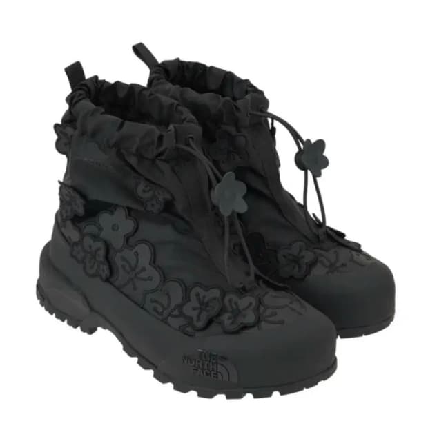 노스페이스 x 세실리에 반센 글렌클리페 게이터 TNF 블랙 부츠 245