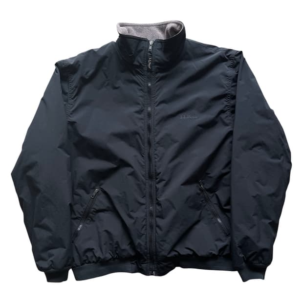00s LL Bean 웜업 자켓 블랙
