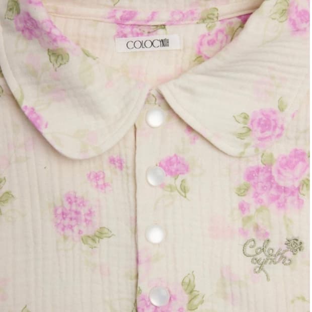 콜로신스 플라워 오버사이즈셔츠