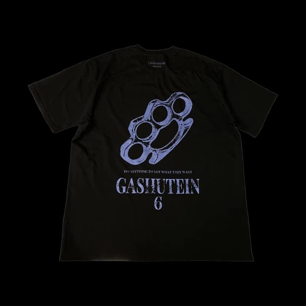 [2]언더마이카 가슈테인 6 블루 너클 그래픽 반팔티