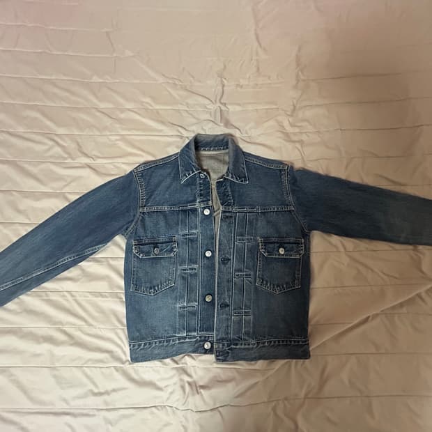 드님 2세대 빈티지 데님 자켓