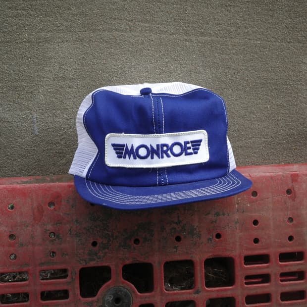 70‘s 80’s Monroe Patched 6패널 트러커캡