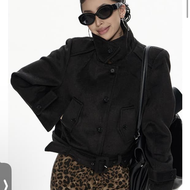 하이넥벨트 숏자켓