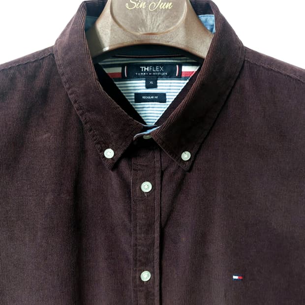 타미힐피거 플렉스 코듀로이 셔츠 110