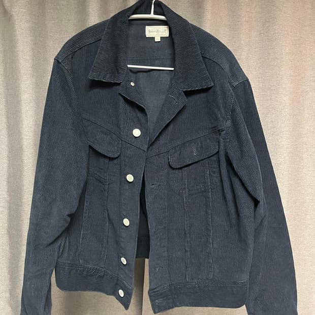 부기 홀리데이 코듀로이 트러커 자켓