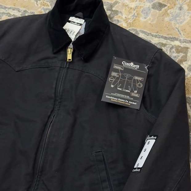 [칼하트] 산타페 J14 BLK 데드스탁 NWT S 황금 사이즈