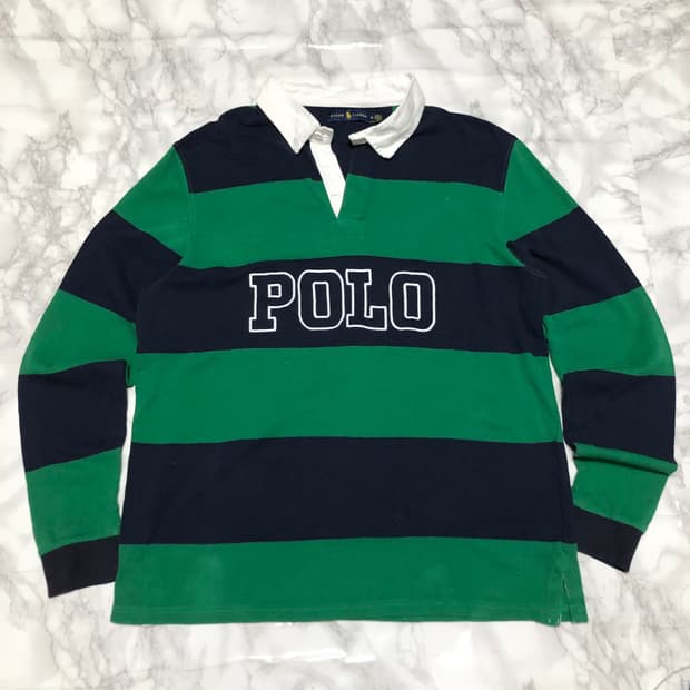 폴로 랄프로렌 럭비티 티셔츠 깔끔