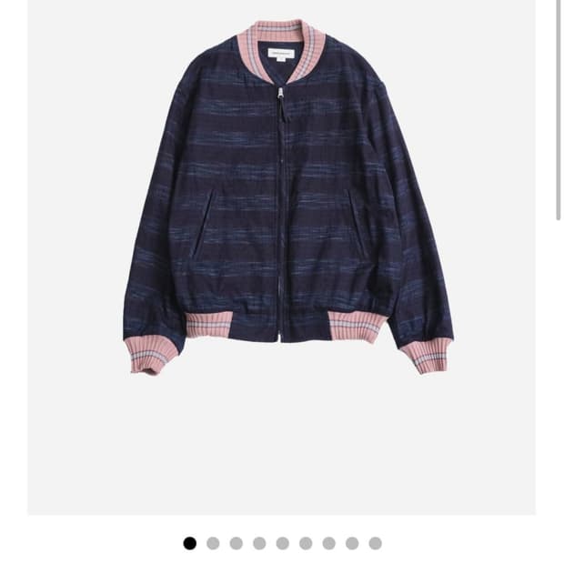 HERITAGE BLOUSON JACKET (INDIGO PURPLE)
