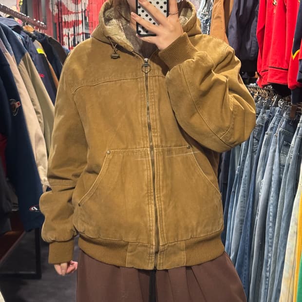 [IM] 빈티지 워크후드자켓