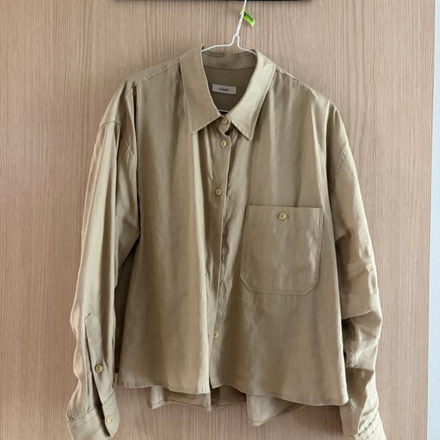 코켓 린넨 혼방 셔츠