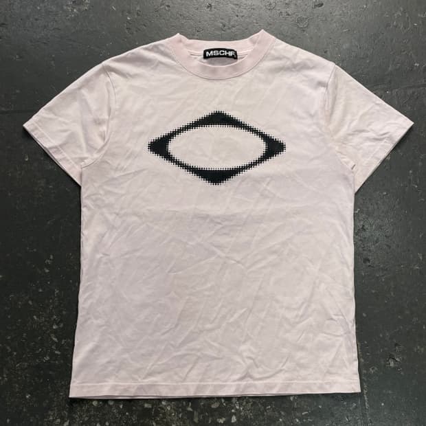 95 미스치프 롬버스 블러 반팔티