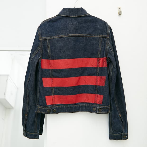 Back Painting Denim Jacket