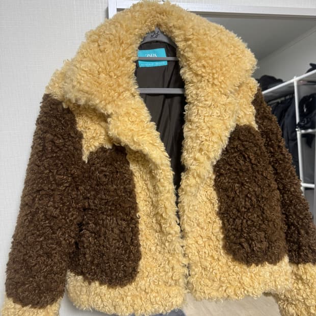 자라 페이크 퍼자켓