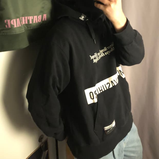 미하라야스히로 x Gu 후드