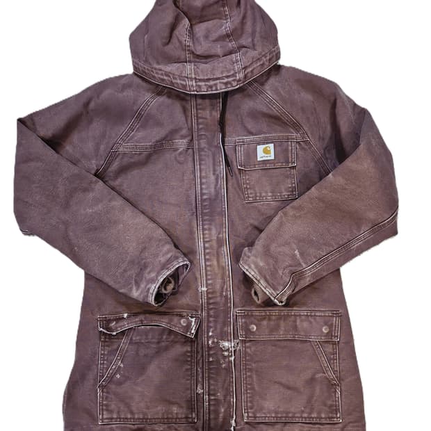 칼하트  롱파카 후드 워크자켓