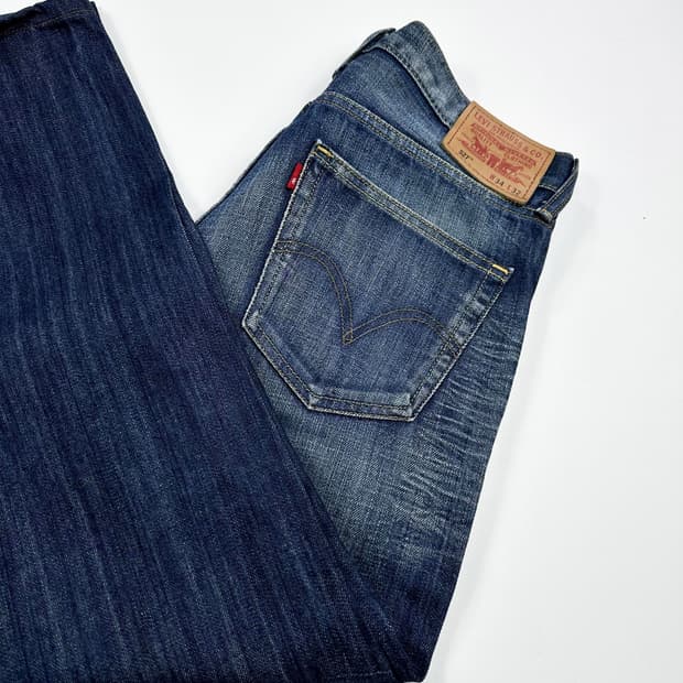 리바이스 527 오리지널 워싱 데님팬츠 (34인치)