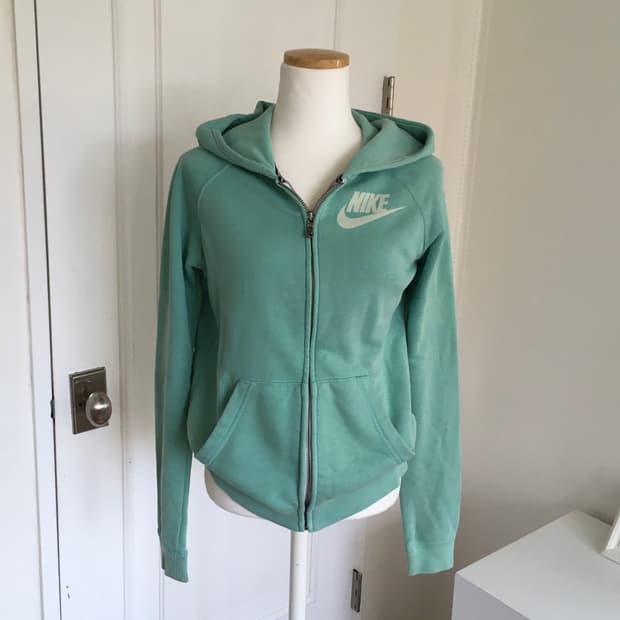 나이키 민트 후드집업
