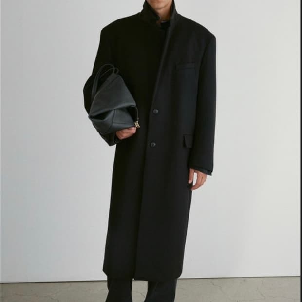 recto 24FW 렉토 타스마니아 코트M 블랙