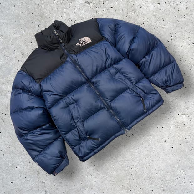 [85] 노스페이스 700 다운 눕시 패딩 네이비 블랙 B667