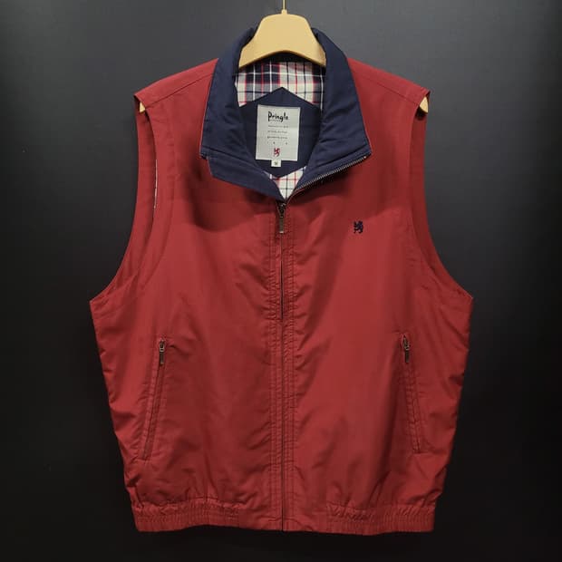 Pringle of Scotland 윈드브레이크 골프 집업 베스트