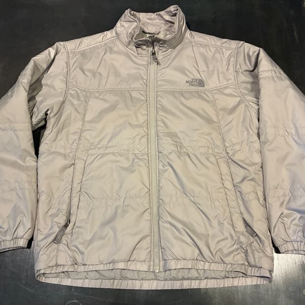 XL) 미국판 노스페이스 경량패딩 내피 그레이