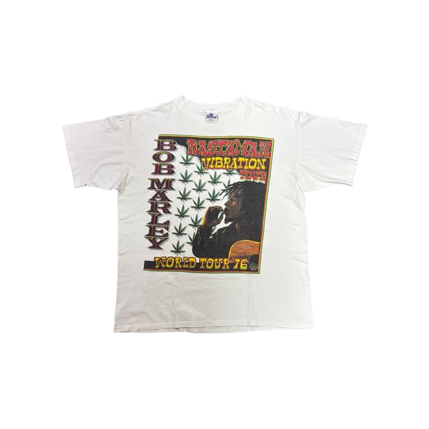 Bob Marley 76 tour shirt bootleg