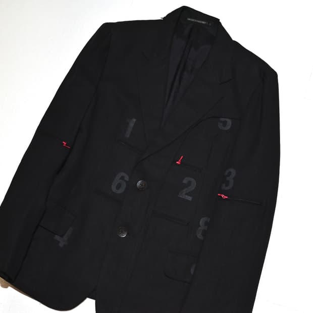 Yohji yamamoto 2005 numbers jacket