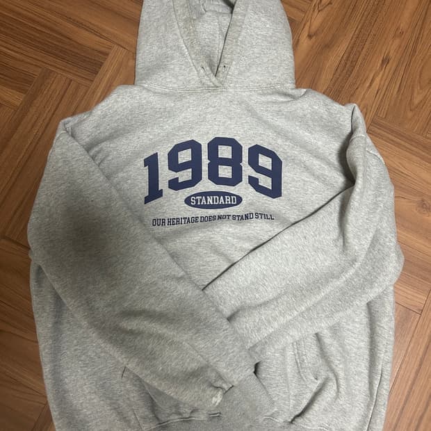1989 스탠다드 후드티 그레이