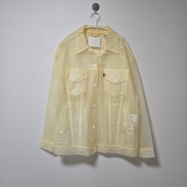 리바이스 pvc 트러커 자켓