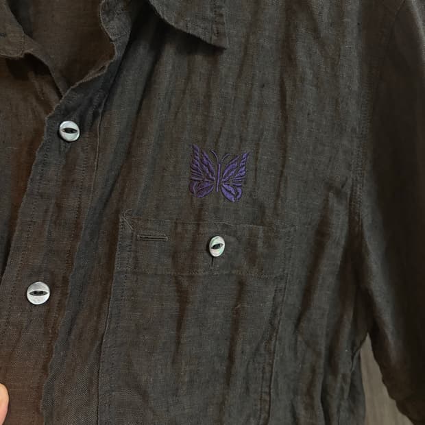 니들스 needles 리넨 셔츠