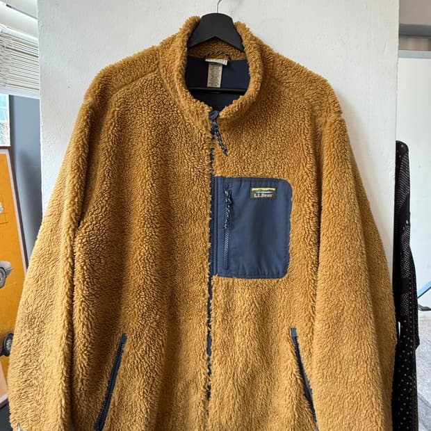 L.Lbean 딥파일 플리스 자켓 XXL