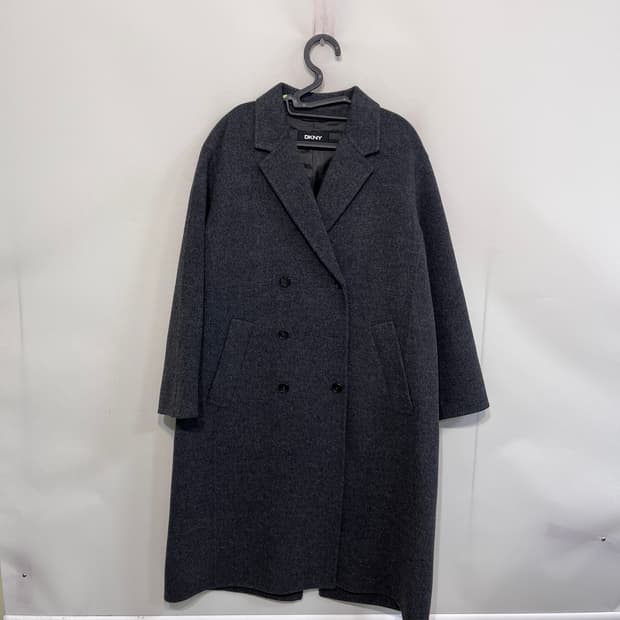 DKNY 여성 모 캐시미어 코트 55 상태최상 
