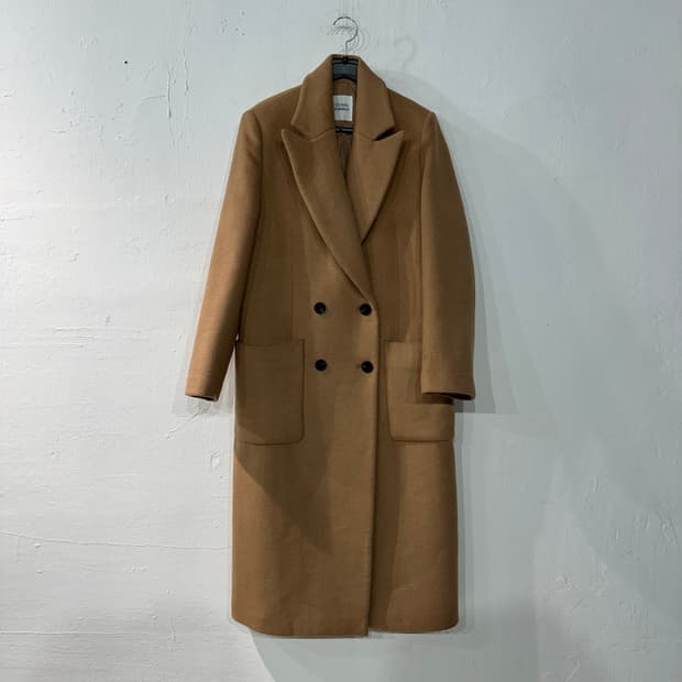 스튜디오톰보이 카멜 롱코트