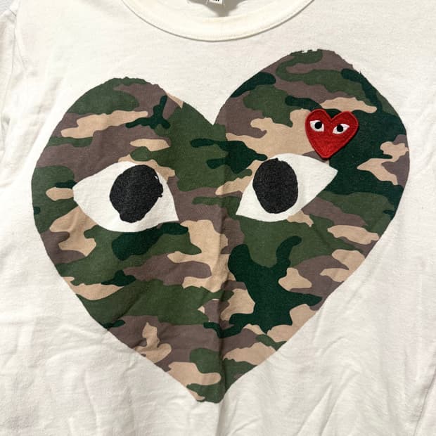 꼼데가르송 밀리터리 반팔