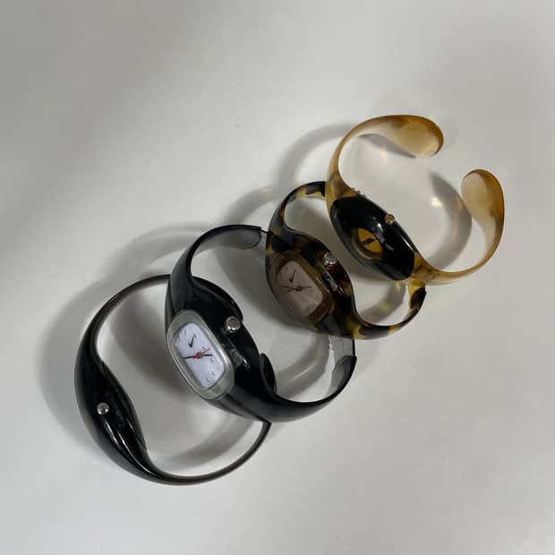 00s Nike Presto Duo Black Cuff Watch