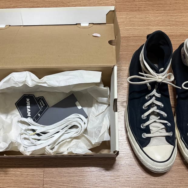 295)피오갓에센셜 컨버스 척하이 블랙