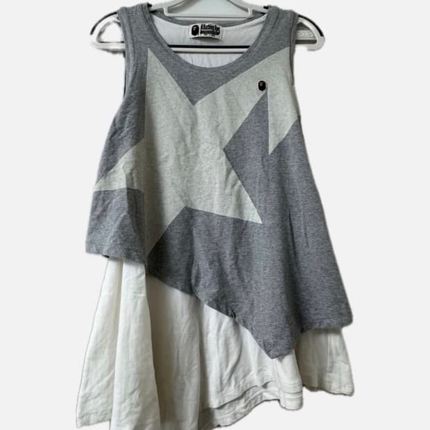 A BATHING APE LAYERED DRESS