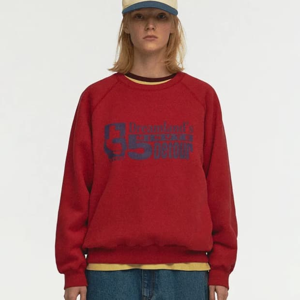 테켓 Minute Sweatshirt Red
