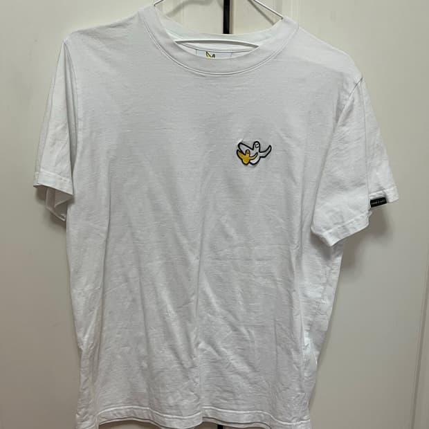 [왓잇이즌/마크곤잘레스] 오버핏 반팔 티 화이트(XS)