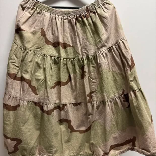 엔지니어 가먼츠 카모플라주 스커트