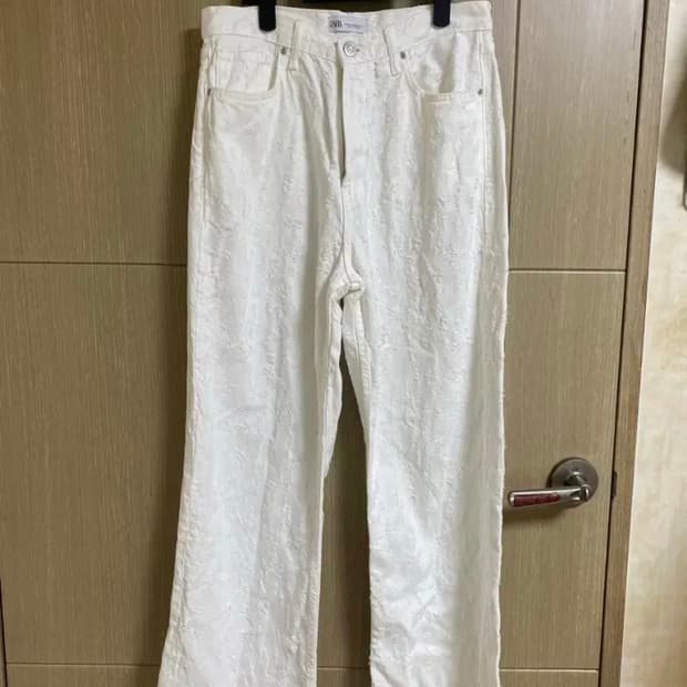 ZARA 자라 코튼 부츠컷 팬츠 EUR40