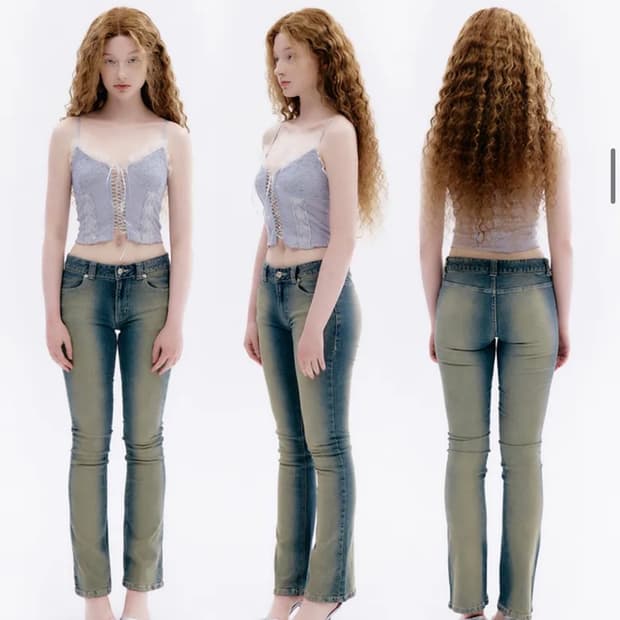 익스파이어드걸 아리엘 탑 더스티블루