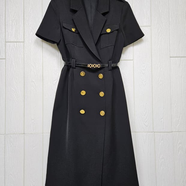 블랙벨트원피스