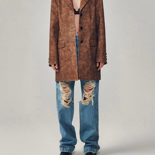 커렌트 Current 레더자켓